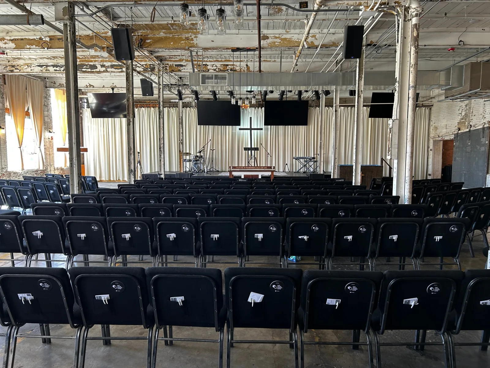 The stage in the Loom